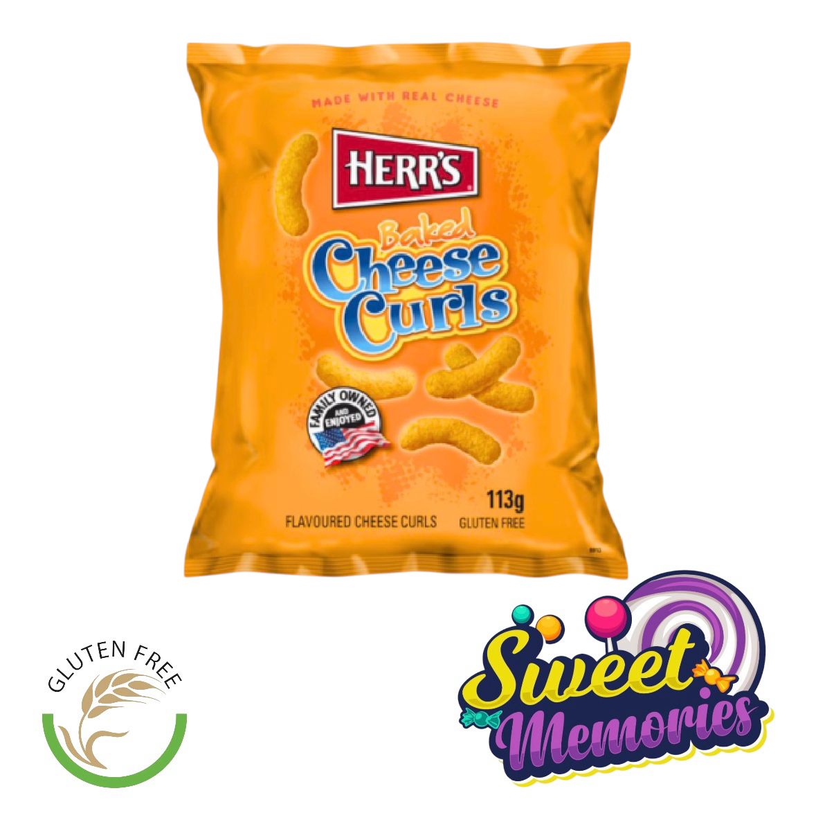 Herr’s Crunchy Corn Snacks 113g
