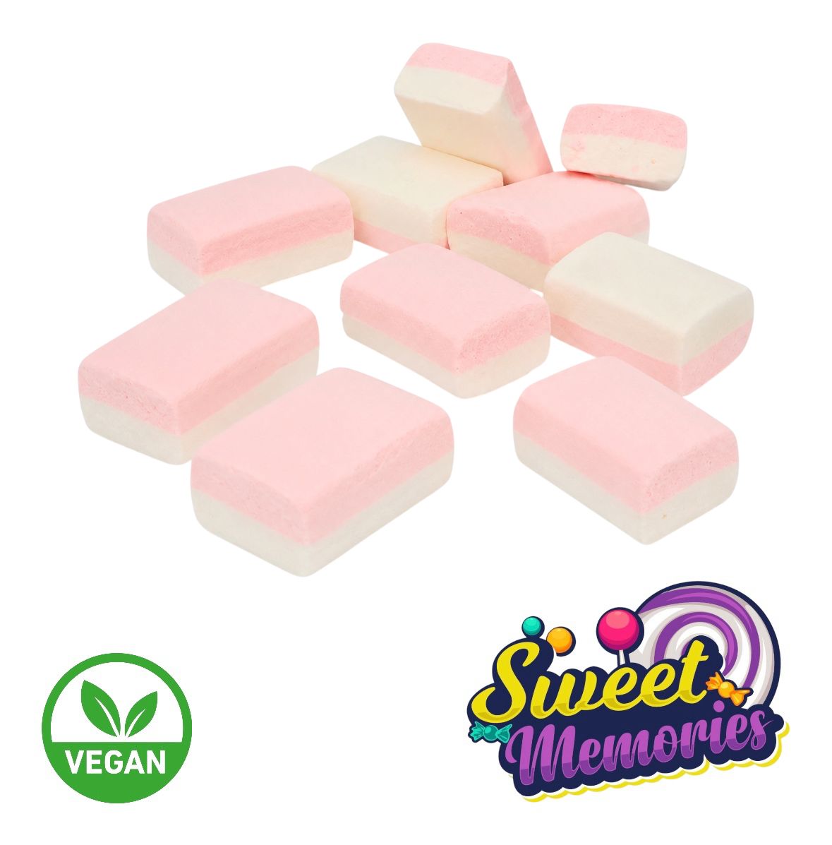 Strawberry Sherbet Blocks x 10