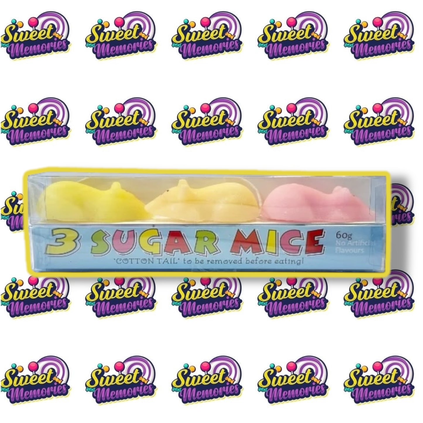 Pack of 3 Sugar Mice