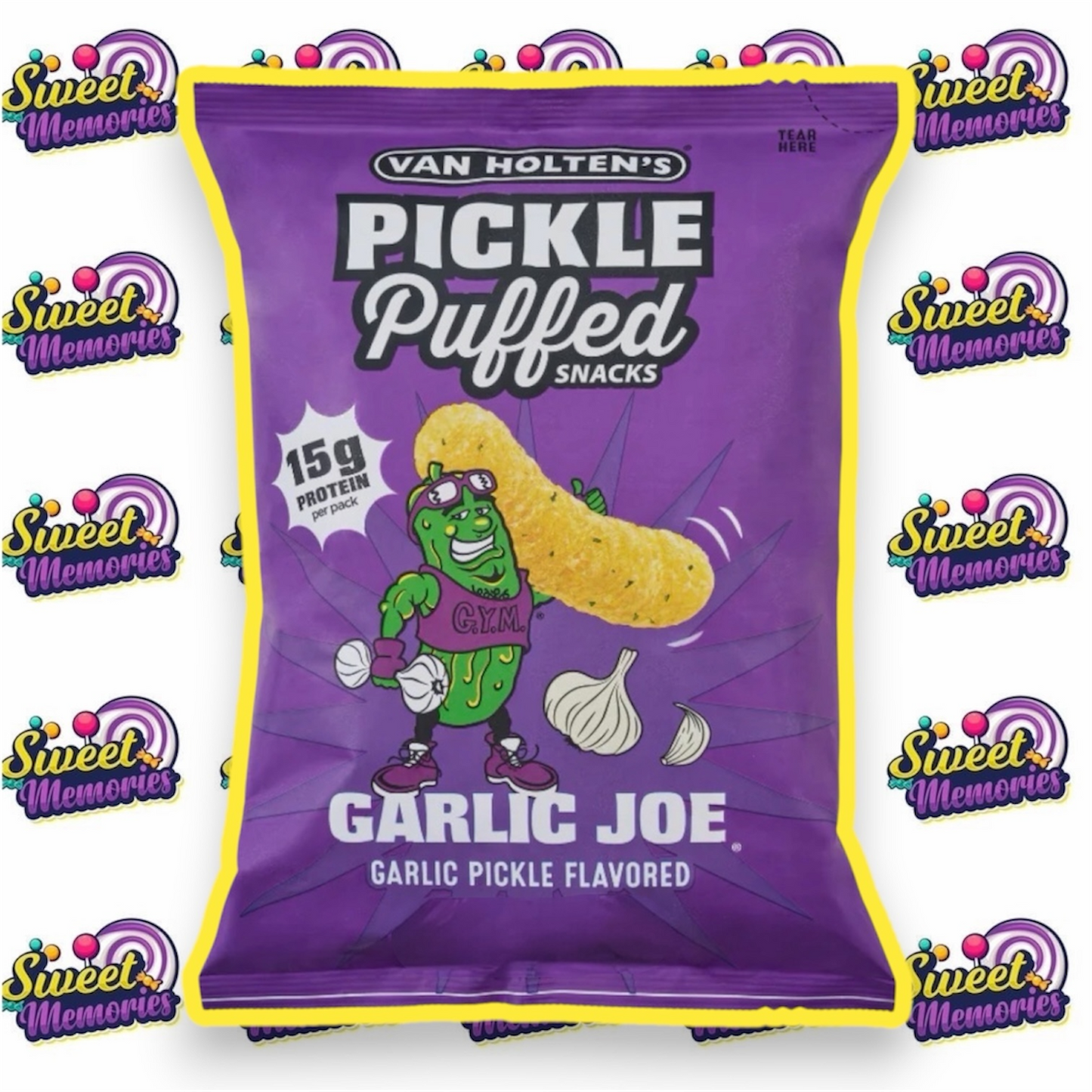 Van Holten's PICKLE Puffed Snacks 50g