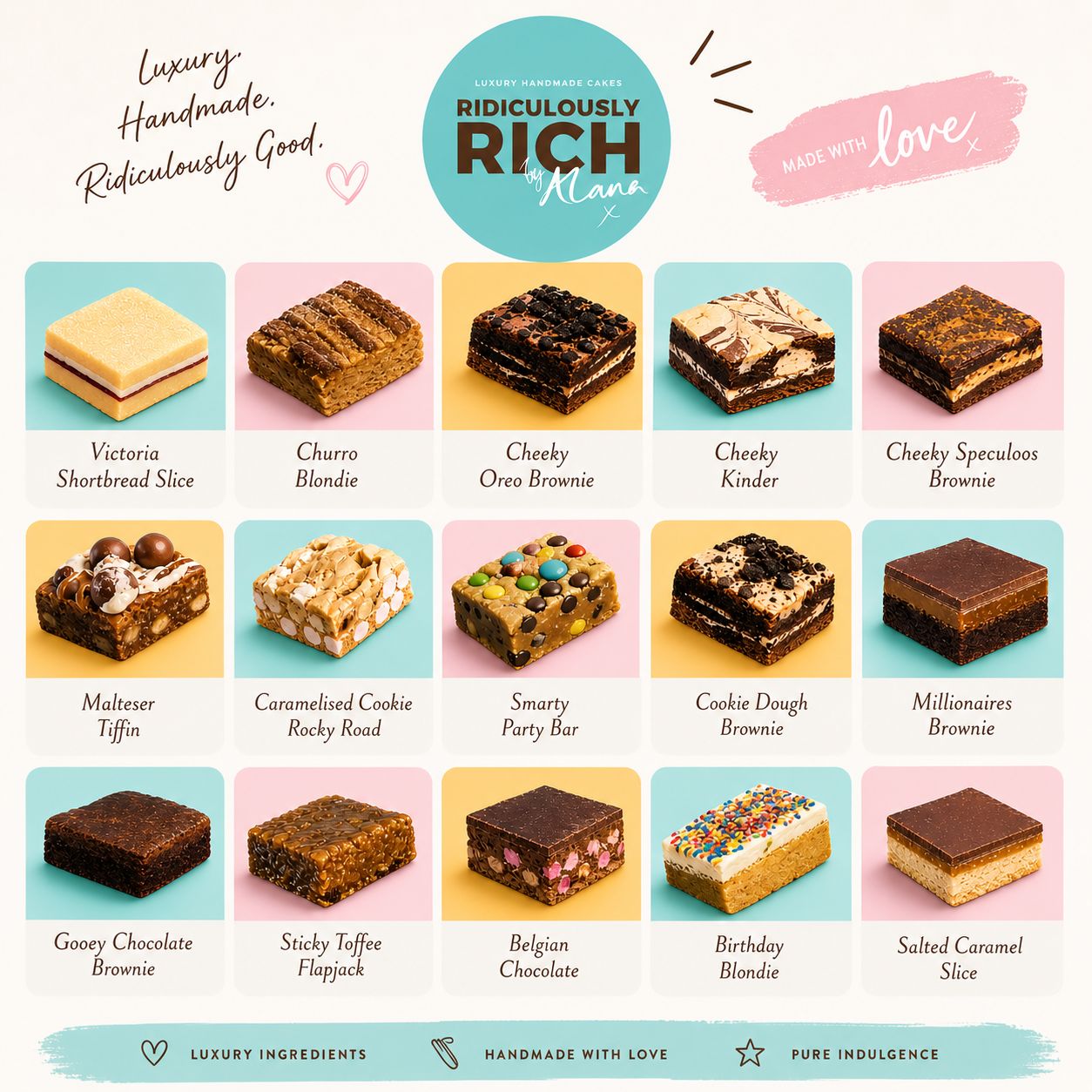 Ridiculously Rich by Alana Cake Slice