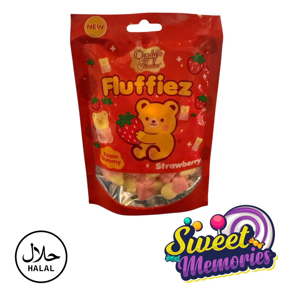 Candy Paradise Fluffiez Snacks 100g